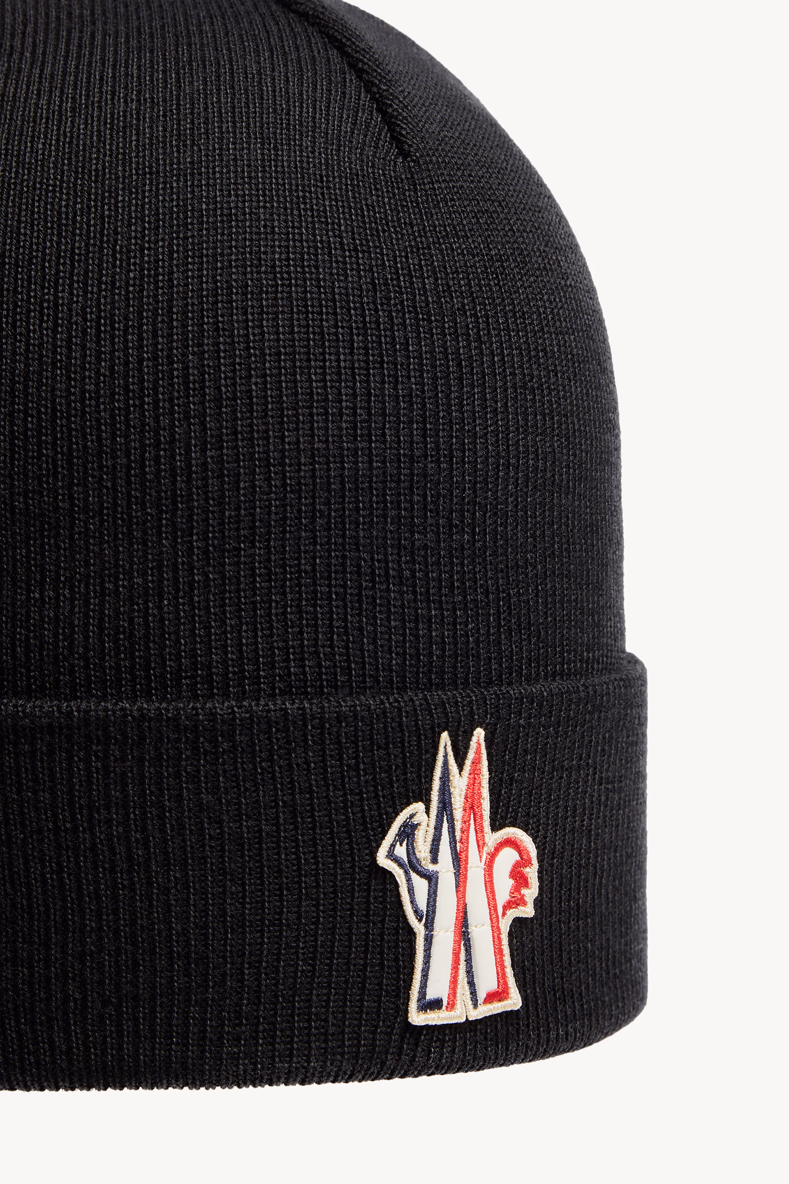 Bonnet en laine Hommes Noir Moncler 3